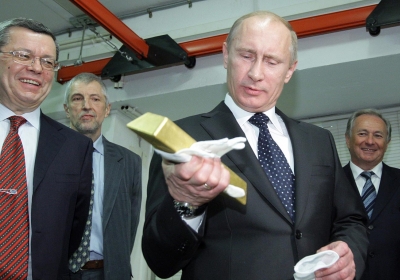 Rusland heeft in september 34 ton goud gekocht