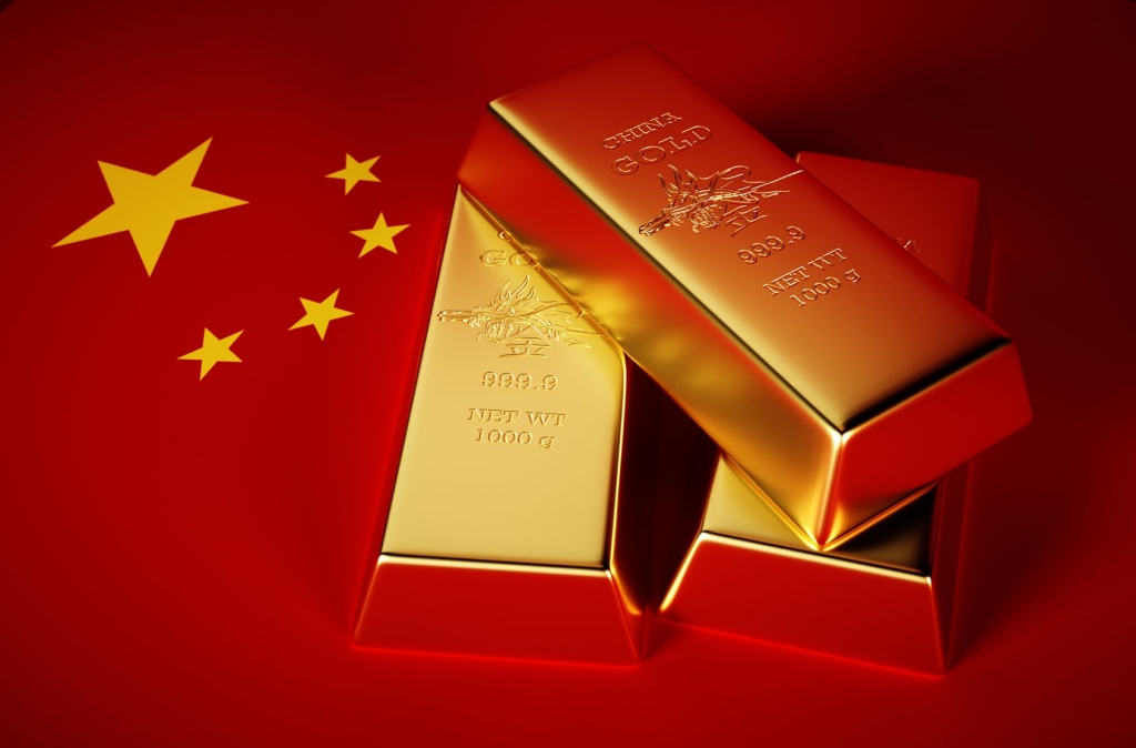China kan goudprijs richting 10.000 dollar per troy ounce sturen
