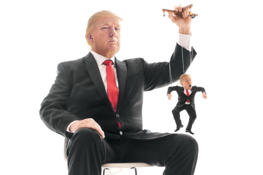 Verwonderlijk Is Donald Trump niet meer dan een pop aan een touwtje? | The Big JP-38