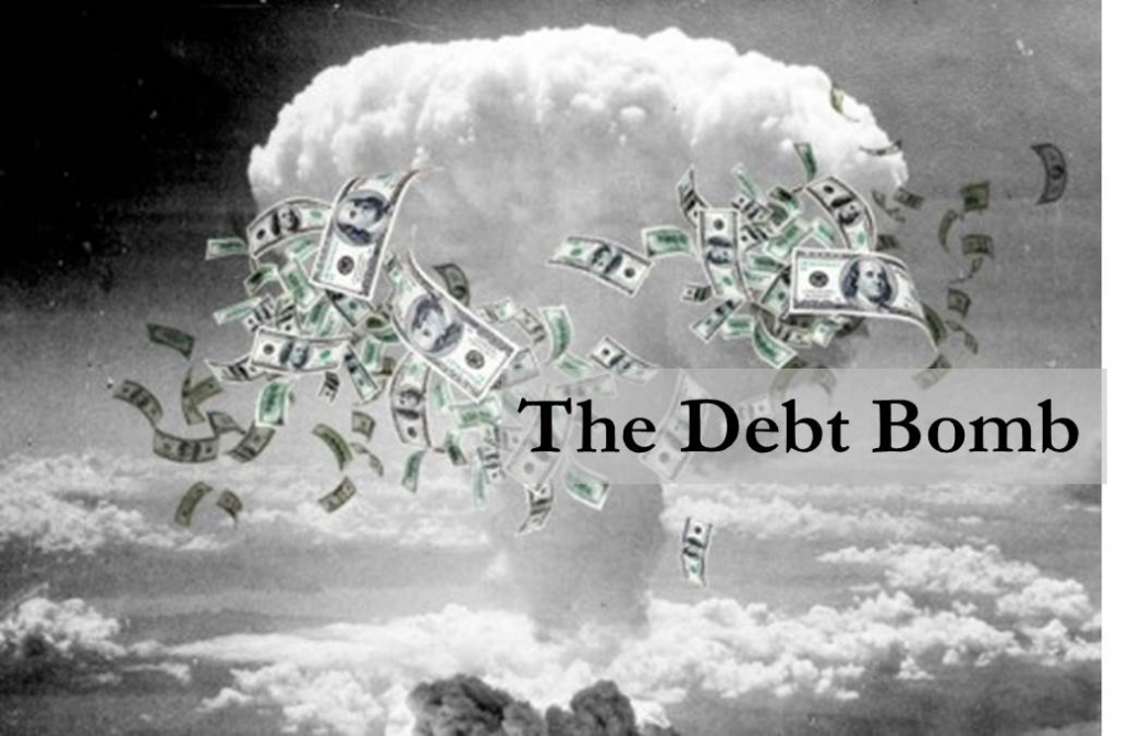 Ontploffing van schuldenzeepbel kan wereldeconomie volledig doen ontsporen