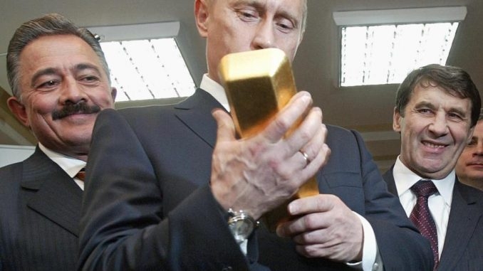 Rusland blijft maar goud kopen